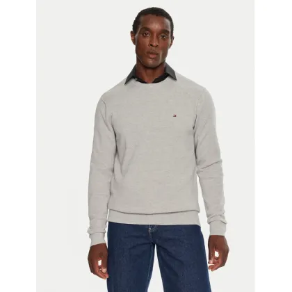 Zdjęcie Tommy Hilfiger Sweter MW0MW36347 Szary Regular Fit