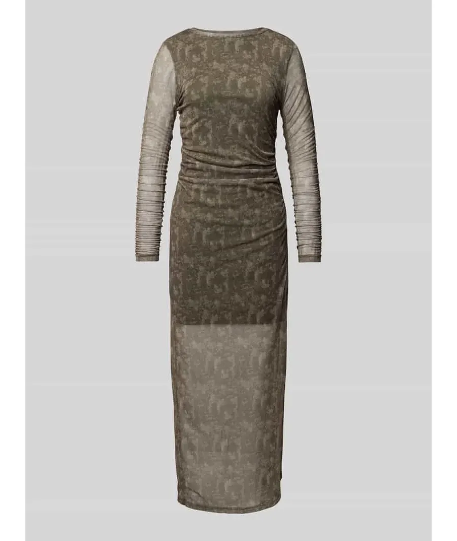 obrazek 1 Długa sukienka z marszczeniami model ‘JUDITH’