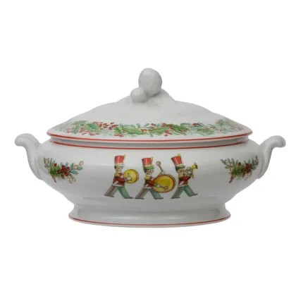 Zdjęcie Porcelanowe przykryte naczynie z kolekcji Christmas Magic - Vista Alegre