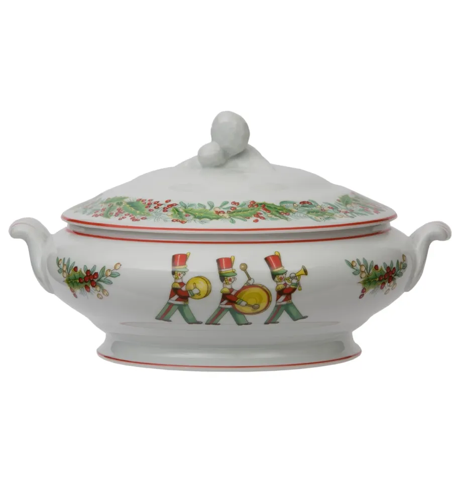 obrazek 1 Porcelanowe przykryte naczynie z kolekcji Christmas Magic - Vista Alegre