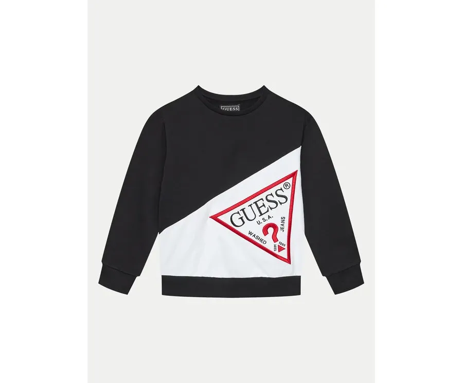 obrazek 1 Guess Bluza L4YQ04 KA6R4 Czarny Regular Fit