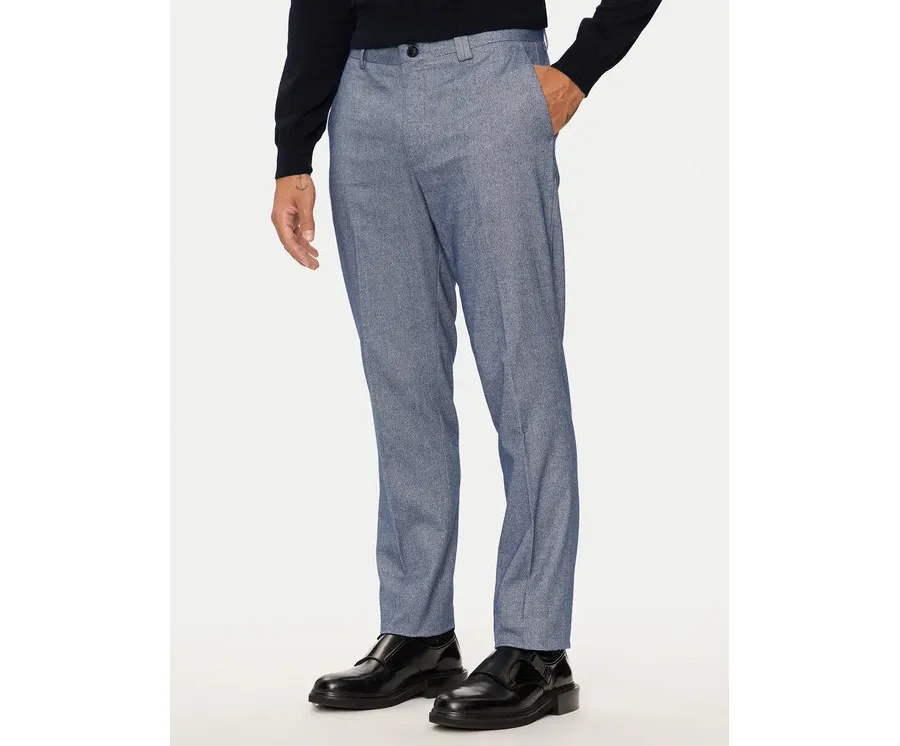 obrazek 1 Liu Jo Spodnie materiałowe QF4232 T2642 Niebieski Slim Fit