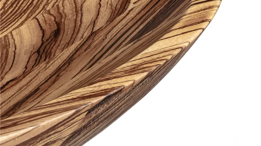 obrazek 3 Nowoczesna umywalka 60 cm ORION ZEBRANO, lakier błyszczący, naturalny