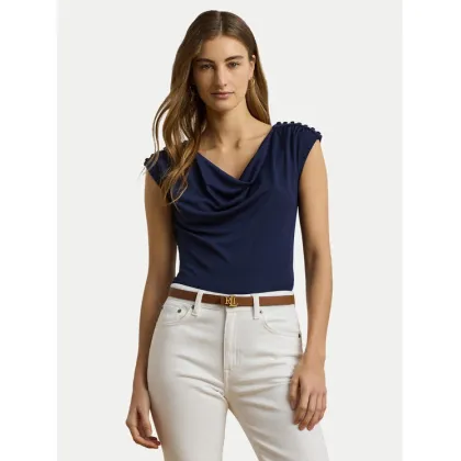 Zdjęcie LAUREN RALPH LAUREN Bluzka 200889317001 Granatowy Relaxed Fit