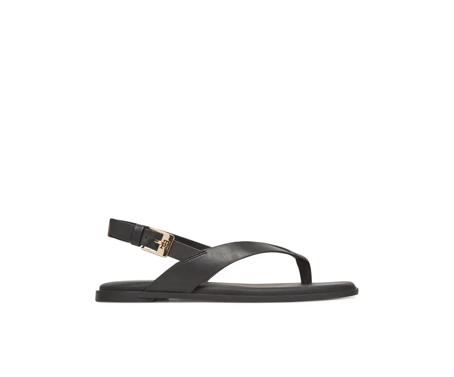 obrazek 1 Tommy Hilfiger Sandały Color Block Thong Flat Sandal FW0FW08883 Czarny