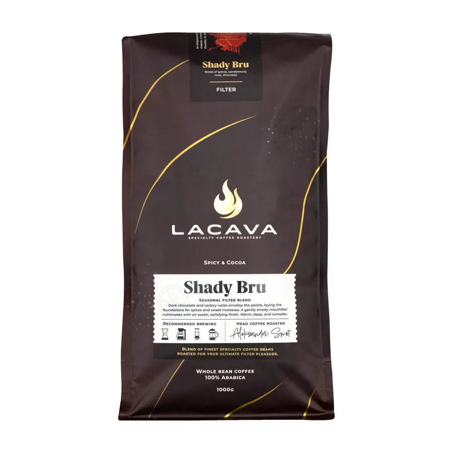 obrazek 1 LaCava - kawa ziarnista Shady BRU Filter 1 kg LACAVA