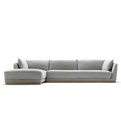 Zdjęcie Lite drewno jodłowe - włoska, segmentowa sofa - Ulivi Salotti