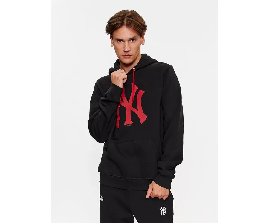 obrazek 1 47 Brand Bluza New York Yankees BB017PEMIBR601131JK Czarny Regular Fit