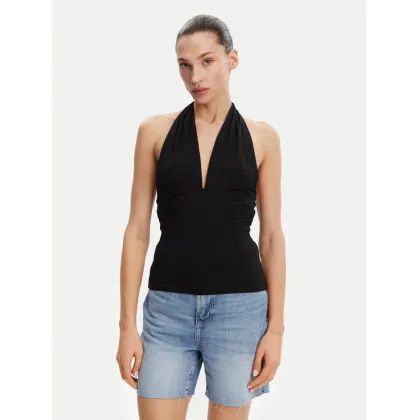 Zdjęcie Guess Top W5GP16 KACM2 Czarny Slim Fit