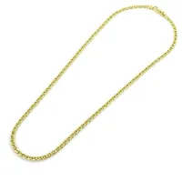 Zdjęcie Ekskluzywny męski łańcuszek z 18-karatowego żółtego złota - 50 cm