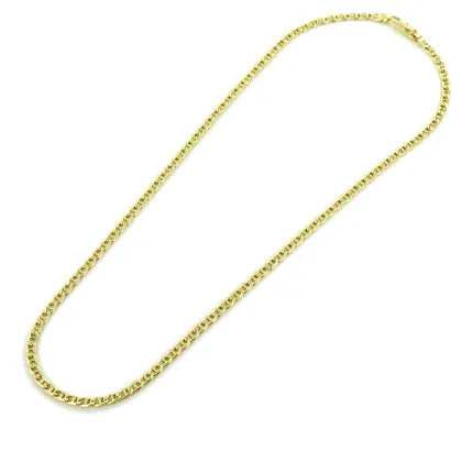 Picture Exclusive men's chain made of 18-carat yellow gold - 50 cm