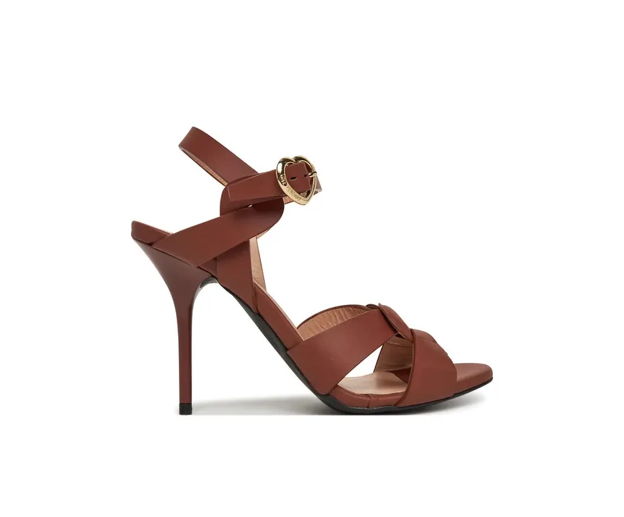 obrazek 1 LOVE MOSCHINO Sandały JA16069G1MIA0201 Brązowy