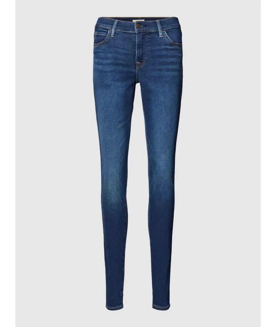 obrazek 1 Jeansy o kroju super skinny fit z 5 kieszeniami