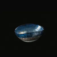Picture Italian artistic bowl made of Murano glass