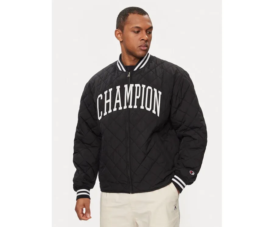 obrazek 1 Champion Kurtka bomber 219897 Czarny Regular Fit