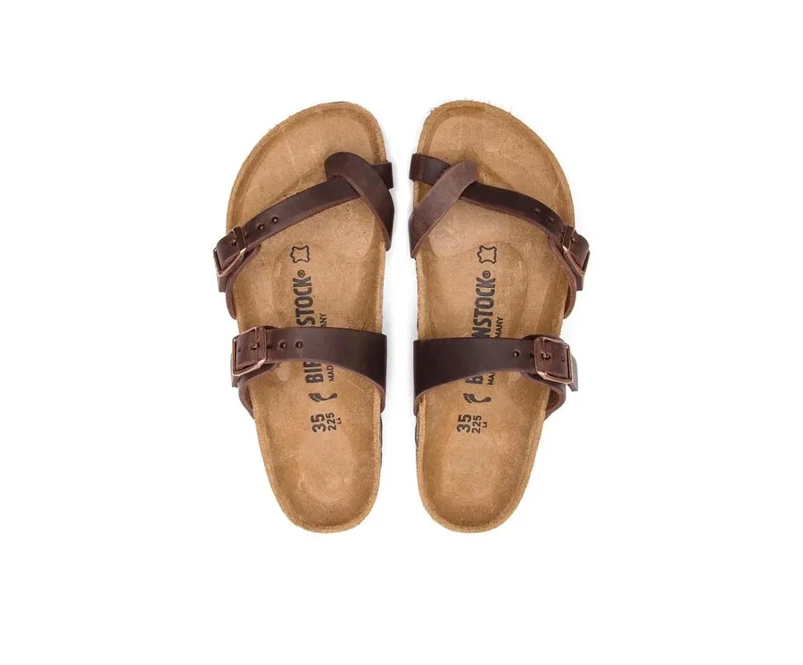 obrazek 1 Birkenstock Japonki Mayari 0071023 Brązowy