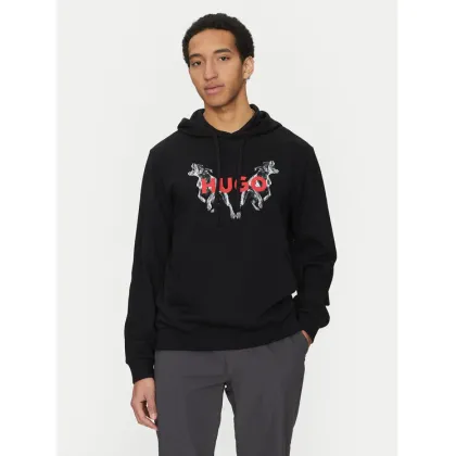 Zdjęcie HUGO Bluza Dueleyo 50530580 Czarny Regular Fit