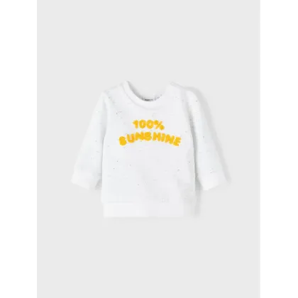 Zdjęcie NAME IT Bluza 13217669 Biały Regular Fit