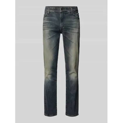 Zdjęcie Jeansy o kroju regular fit z 5 kieszeniami