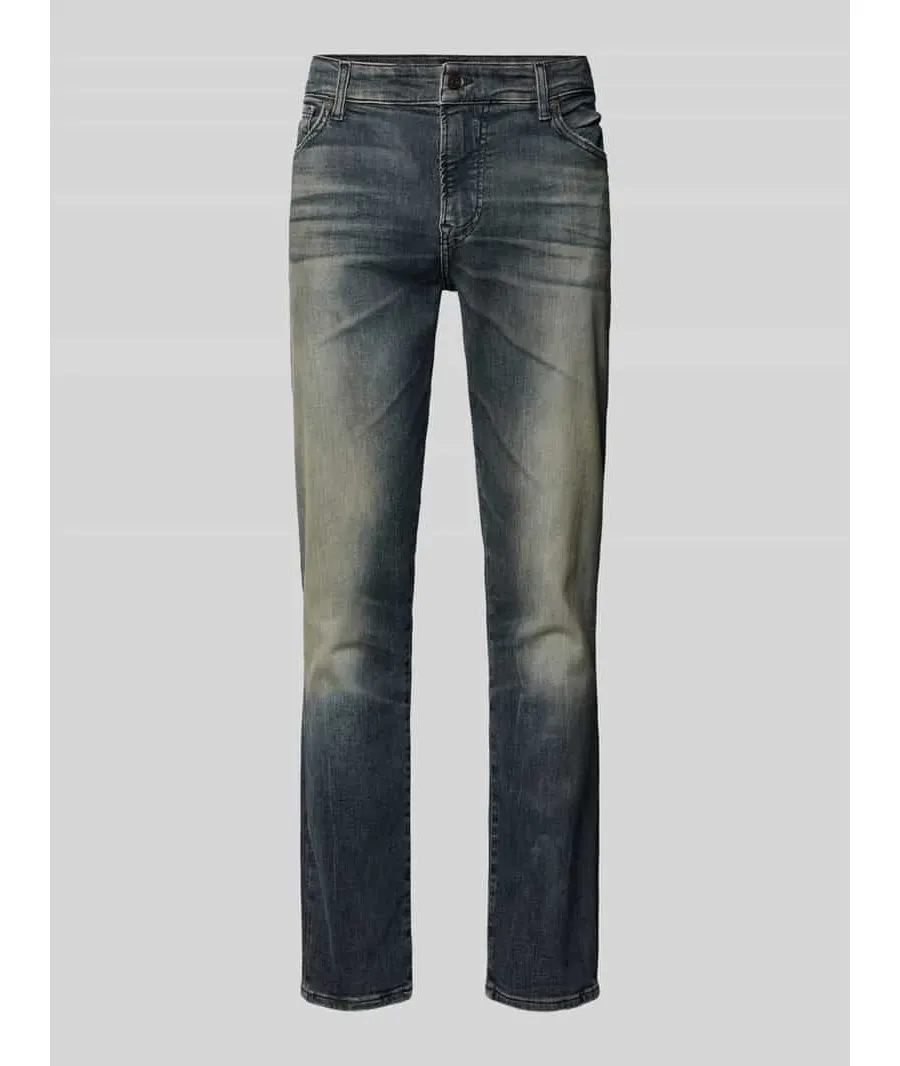 obrazek 1 Jeansy o kroju regular fit z 5 kieszeniami