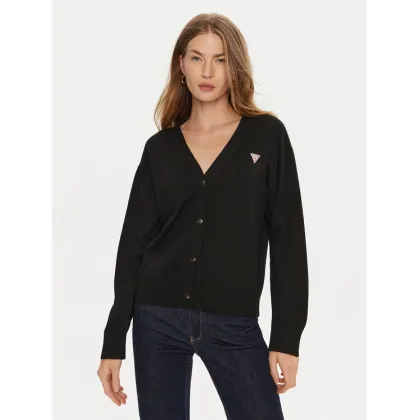 Zdjęcie Guess Jeans Kardigan W4BR16 Z3HO2 Czarny Regular Fit