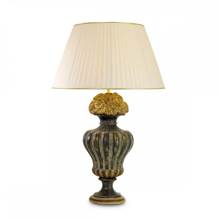 obrazek 1 Genialna ceramiczna lampa stołowa H.55xL.23xP.23 cm