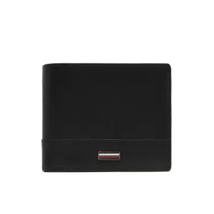 Zdjęcie Tommy Hilfiger Duży Portfel Męski Th Corp Cc Flap And Coin AM0AM13246 Czarny