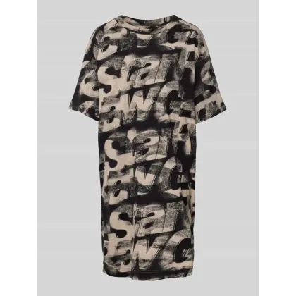 Zdjęcie Sukienka T-shirtowa o długości do kolan z okrągłym dekoltem