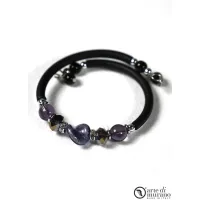 Picture Luxurious black Murano glass bracelet