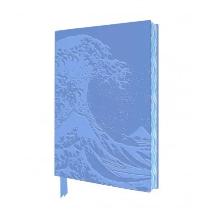 Zdjęcie Stylowy notatnik (Wielka fala Hokusai - Art Artisan) - Flame Tree Publishing