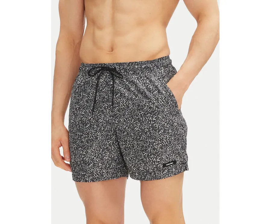 obrazek 1 Calvin Klein Swimwear Szorty kąpielowe KM0KM01120 Czarny Regular Fit