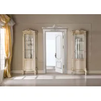 Picture Italian Brianza display cabinet made of noble wood