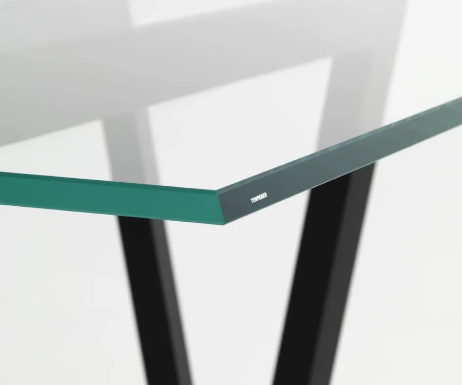 obrazek 8 Designerski Stół z Szklanym Blatem do Minimalistycznego Salonu - Casmania