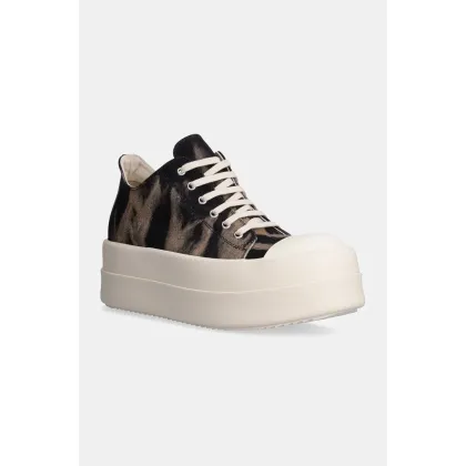 Zdjęcie Rick Owens tenisówki Double Bumper Low Sneaks męskie kolor czarny DU02D2832.DBSUN