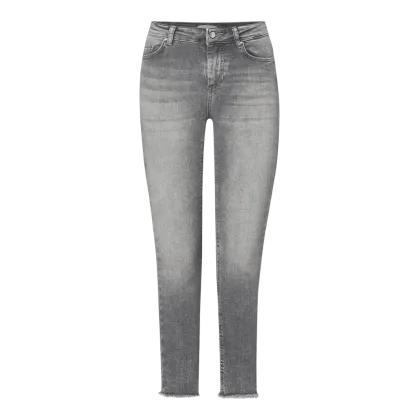 Zdjęcie Jeansy o kroju skinny fit z naszywką z logo