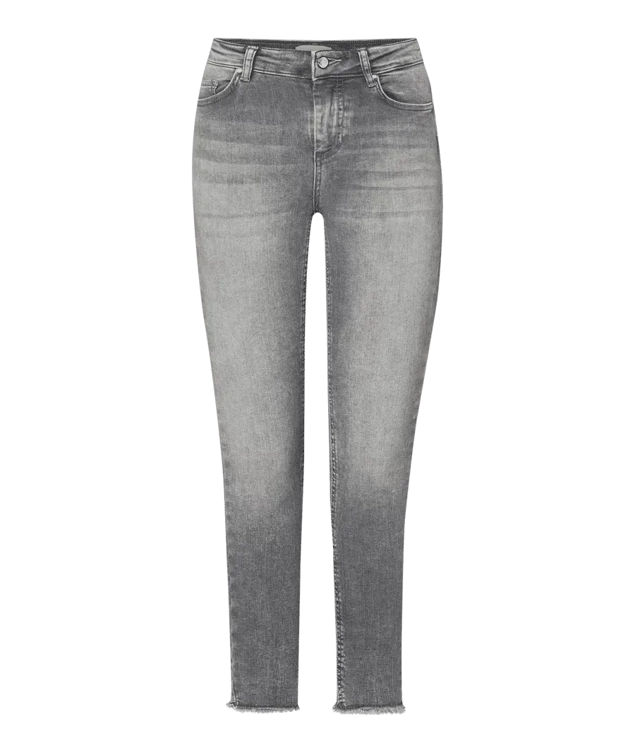 obrazek 1 Jeansy o kroju skinny fit z naszywką z logo
