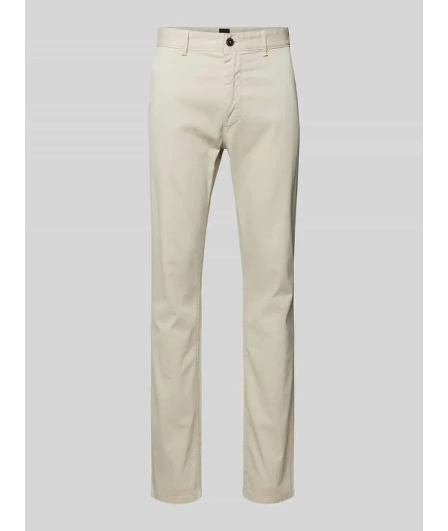 obrazek 1 Chinosy o kroju slim fit z bocznymi, wpuszczanymi kieszeniami