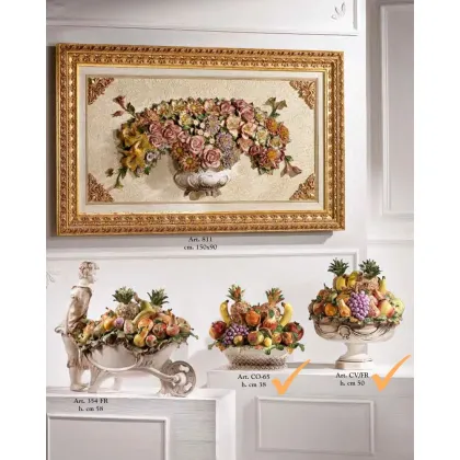 Zdjęcie Ceramiczne kosze z owocami