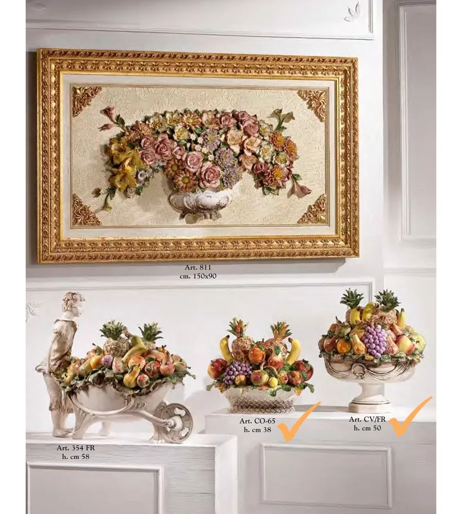 obrazek 1 Ceramiczne kosze z owocami