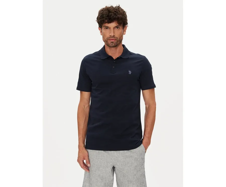 obrazek 1 U.S. Polo Assn. Polo MUP3780 Granatowy Regular Fit