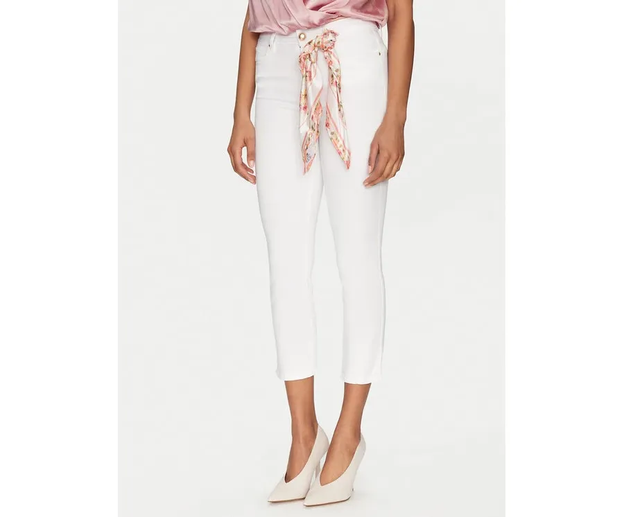 obrazek 1 Guess Jeansy W5GA91 W93CM Biały Skinny Fit