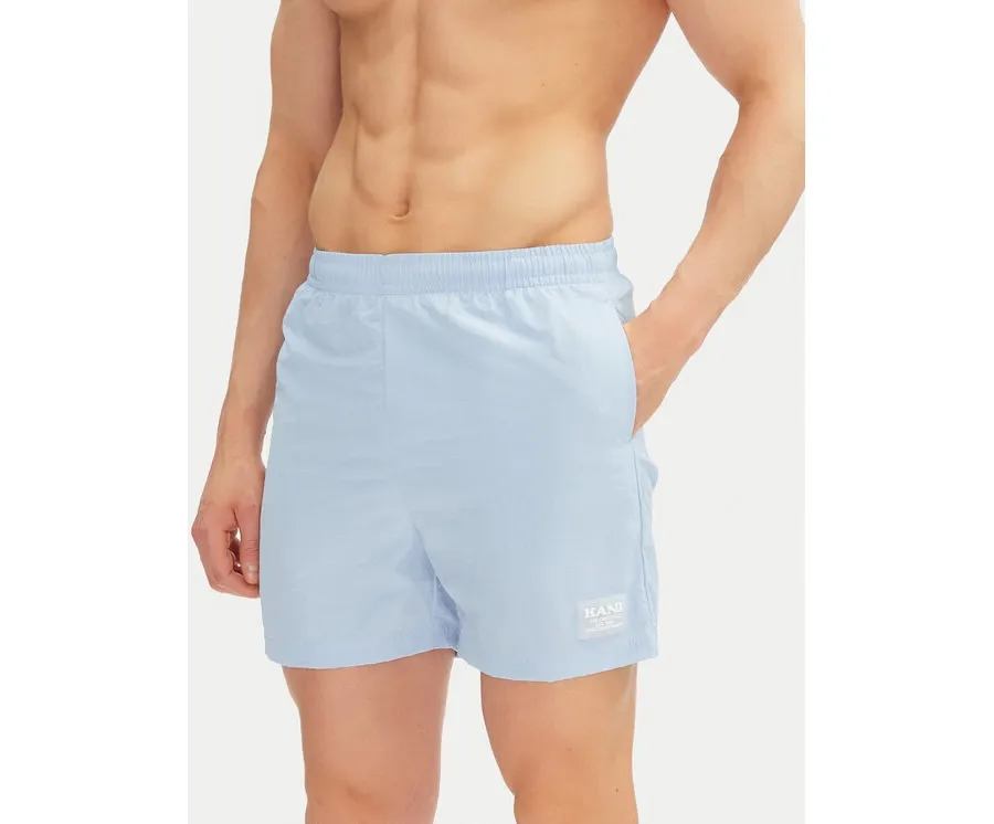obrazek 1 Karl Kani Szorty kąpielowe Retro Trademark 60550027 Błękitny Regular Fit