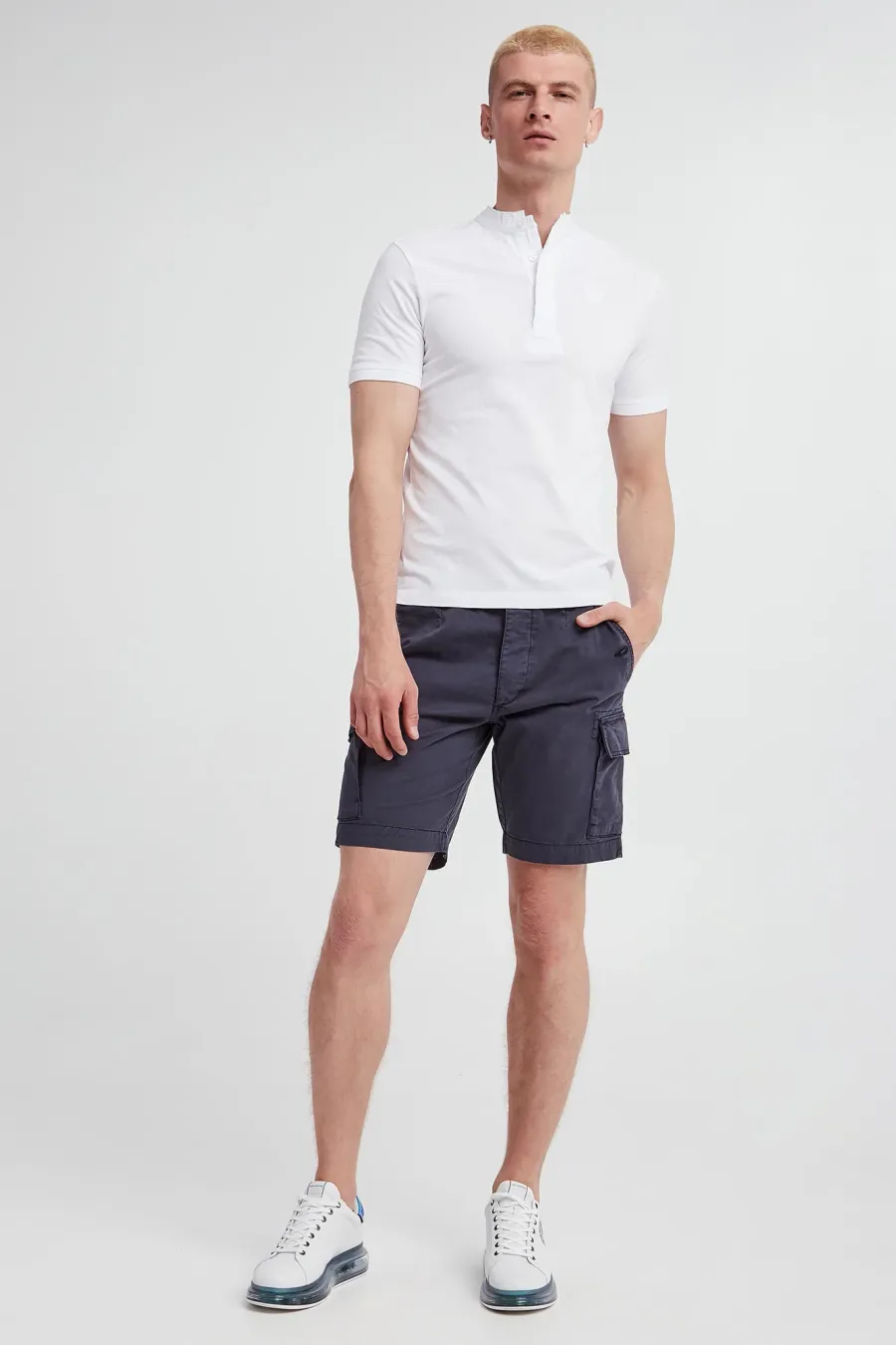 obrazek 1 Spodenki męskie cargo BLAUER Blauer