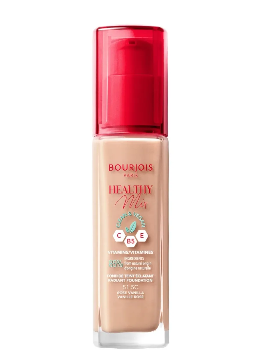 obrazek 1 Bourjois Healthy Mix Clean & Vegan 51,5 Rose Vanilla Podkład do twarzy Rose Vanilla 30 ml