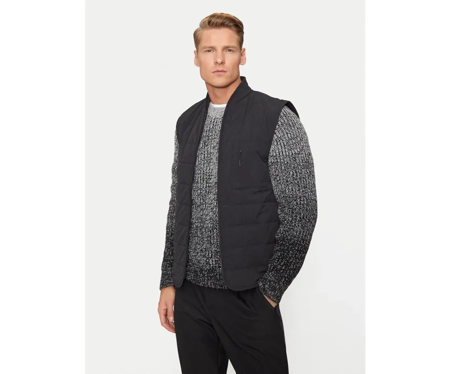 obrazek 1 Rains Kamizelka Giron Liner Vest T1 19410 Czarny Regular Fit