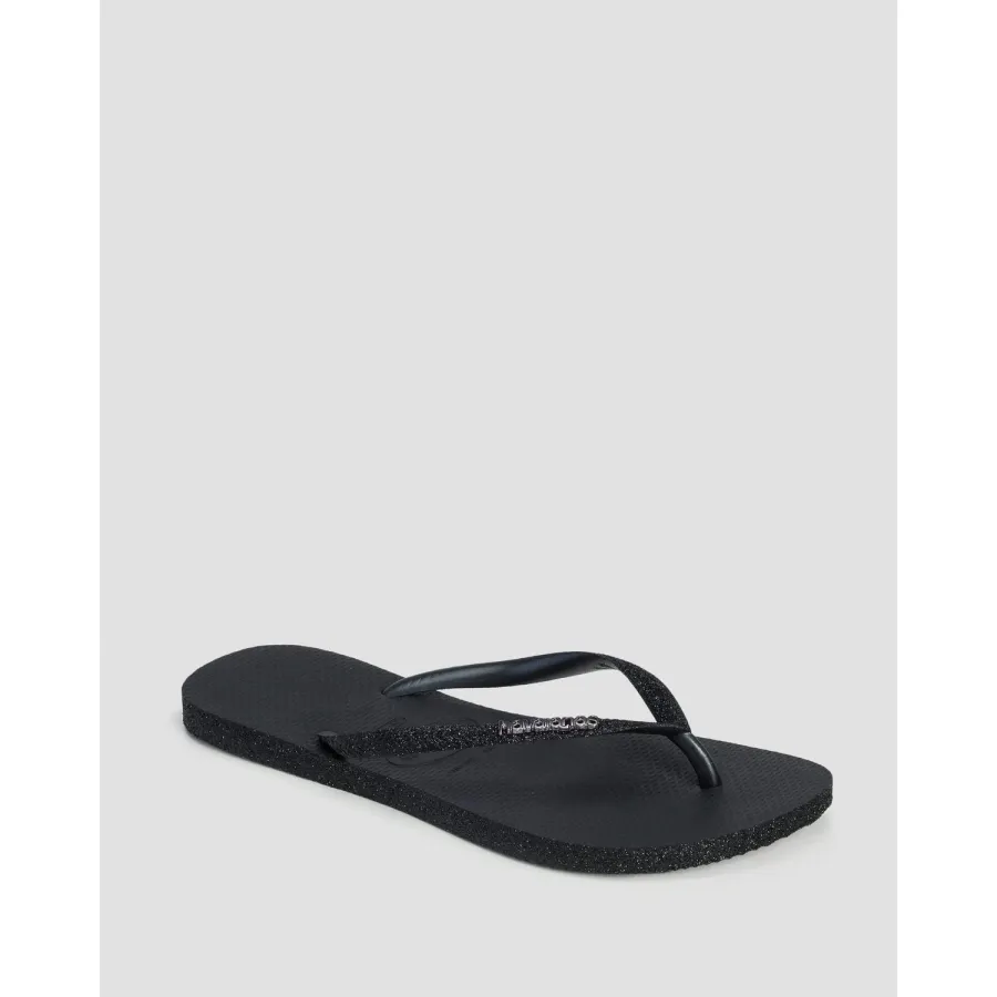 obrazek 1 Japonki Damskie Havaianas Slim Sparkle Ii Czarne