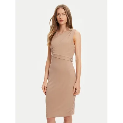 Zdjęcie Guess Sukienka codzienna W5YK27 KAQL2 Brązowy Regular Fit