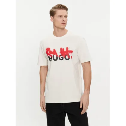 Zdjęcie Hugo T-Shirt Dinricko 50508513 Biały Relaxed Fit HUGO