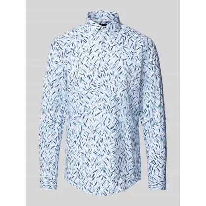 Zdjęcie Koszula biznesowa o kroju slim fit z listwą guzikową