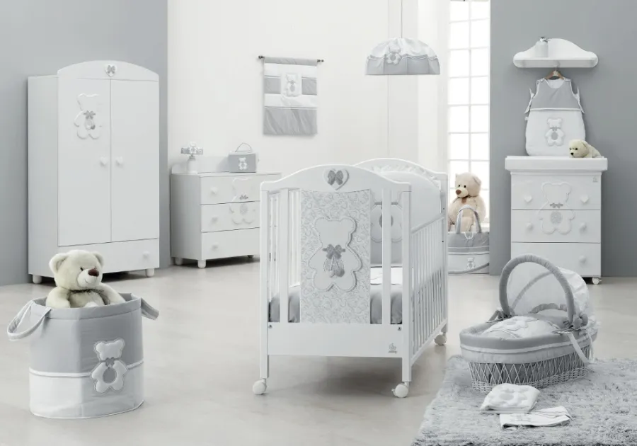 obrazek 1 Elitarne łóżeczko z wyposażeniem dla niemowlaka - Italbaby
